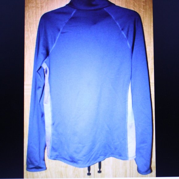 Hurley Cold Gear Active Wear Women's Sz Large Turquoise Jacket - Picture 6 of 6